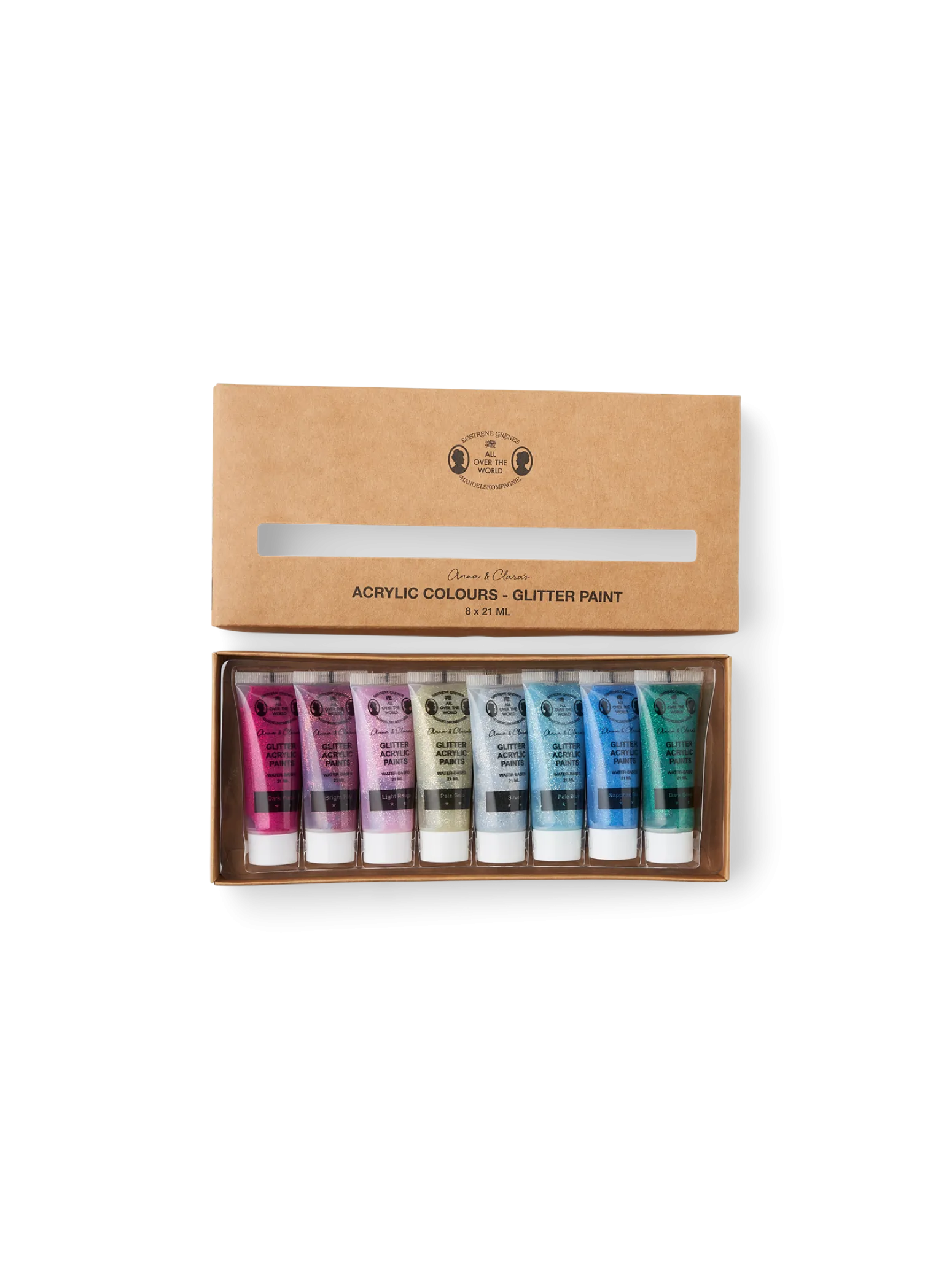 Søstrene Grene Schweiz Hobbyfarben<Acryl-Glitzerfarben-Set