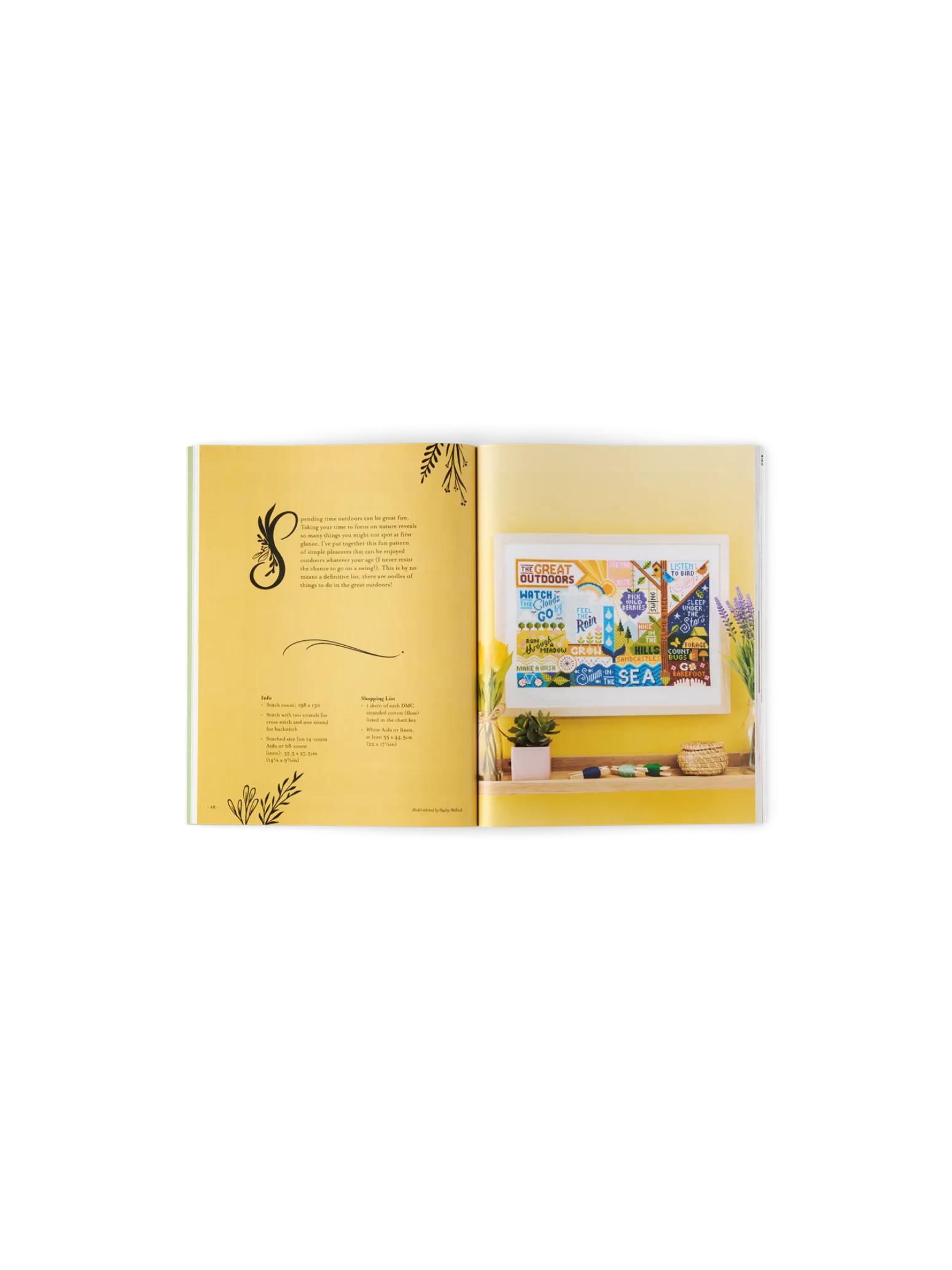 Søstrene Grene Schweiz Coffee Table Books<Cross Stitch For The Earth