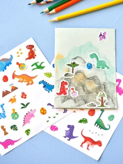 Kinder Søstrene Grene Schweiz Aufkleber|Aufkleber Für Kinder<Dino-Aufkleber