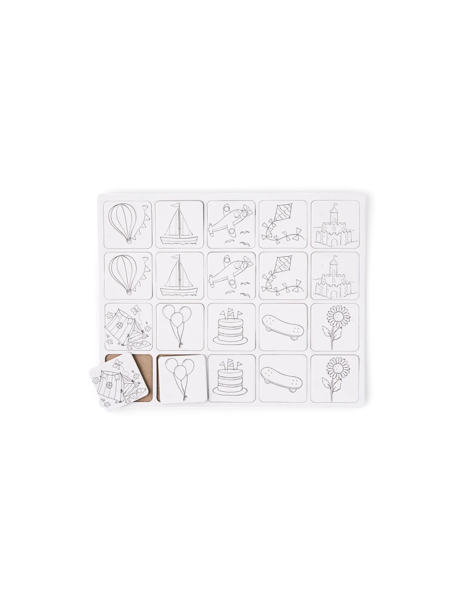 Kinder Søstrene Grene Schweiz Spiele<DIY-Memo-Spiel