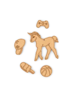 Kinder Søstrene Grene Schweiz Holzspielzeug<DIY-Set Mint