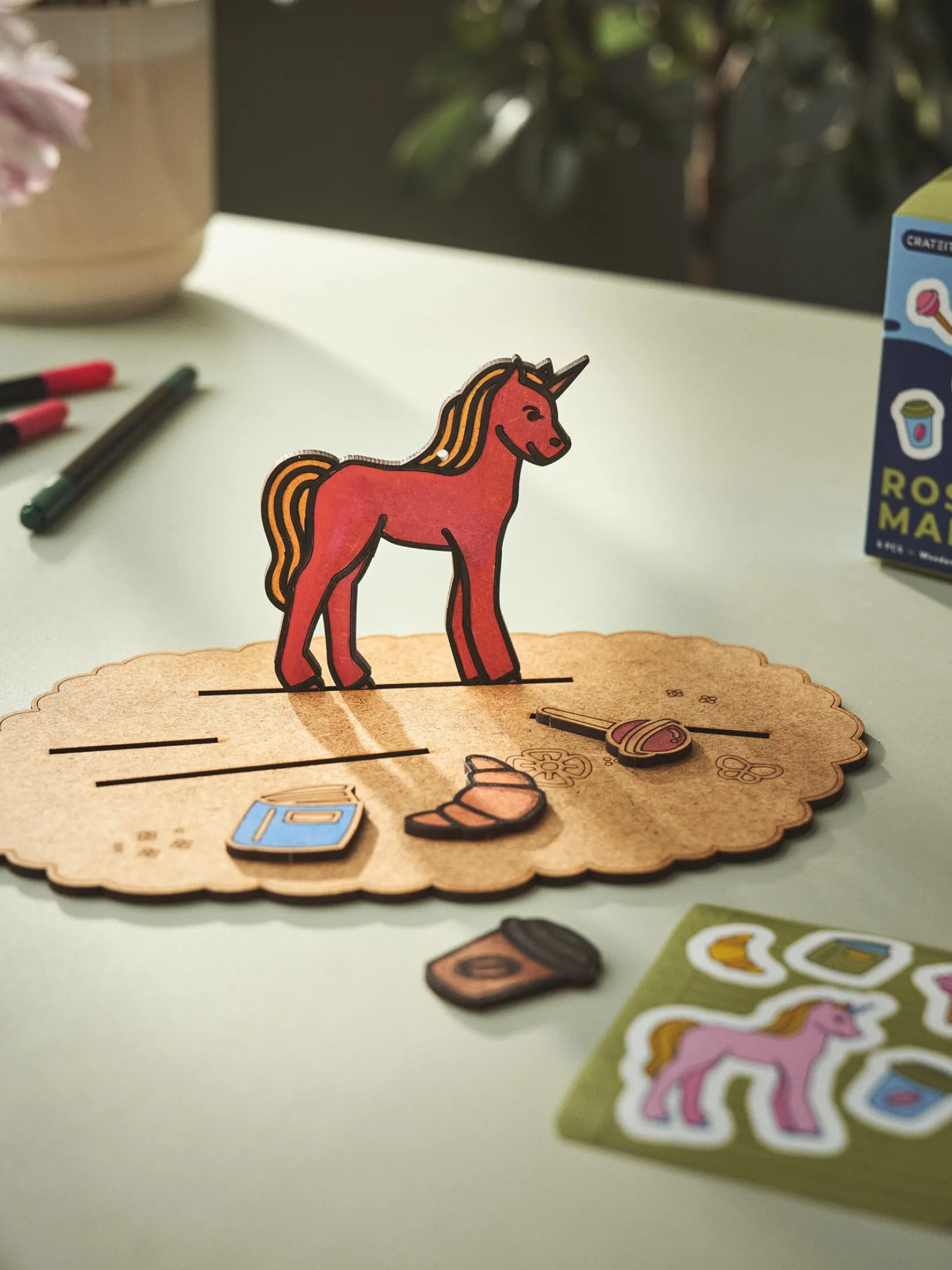 Kinder Søstrene Grene Schweiz Holzspielzeug<DIY-Set Rosemary