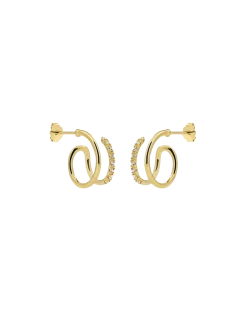 Søstrene Grene Schweiz Ohrringe<Double Swirl Ohrringe
