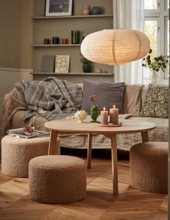 Søstrene Grene Schweiz Hocker<Hocker Mit Teddy-Stoff