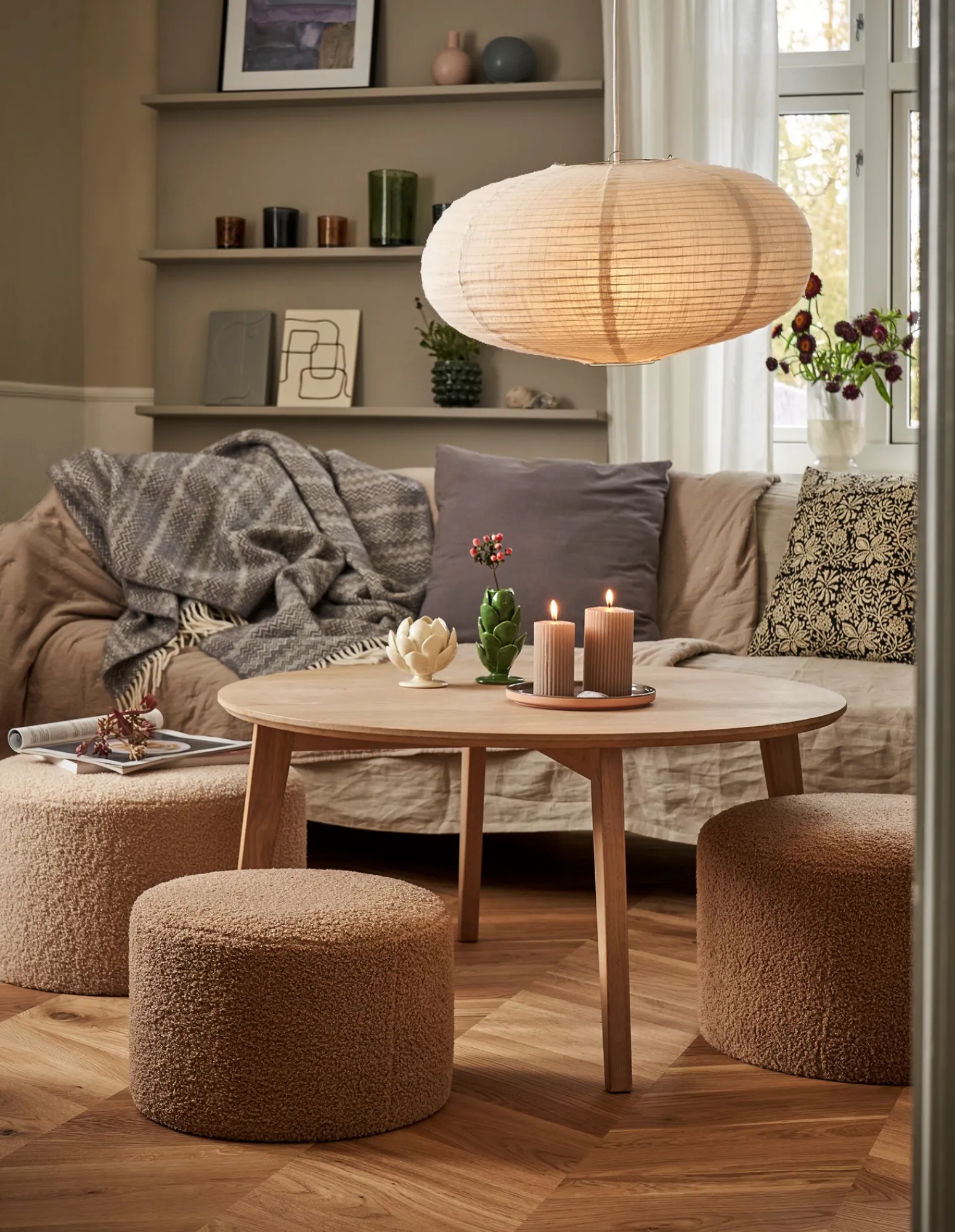 Søstrene Grene Schweiz Hocker<Hocker Mit Teddy-Stoff