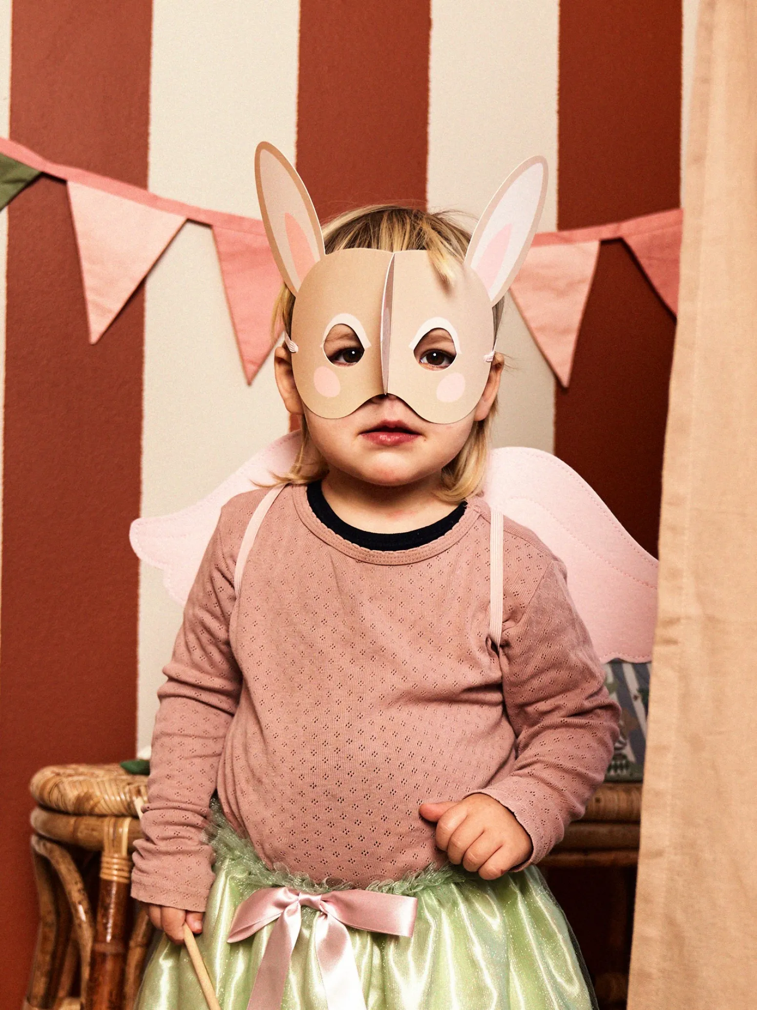 Kinder Søstrene Grene Schweiz Kostüme<Kostüm-Maske Hase