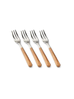 Søstrene Grene Schweiz Geschirr<Kuchengabel-Set Texture Legno