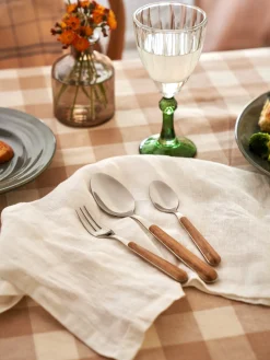 Søstrene Grene Schweiz Geschirr<Kuchengabel-Set Texture Legno