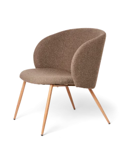 Søstrene Grene Schweiz Stühle<Loungesessel Mit Bouclé-Stoff