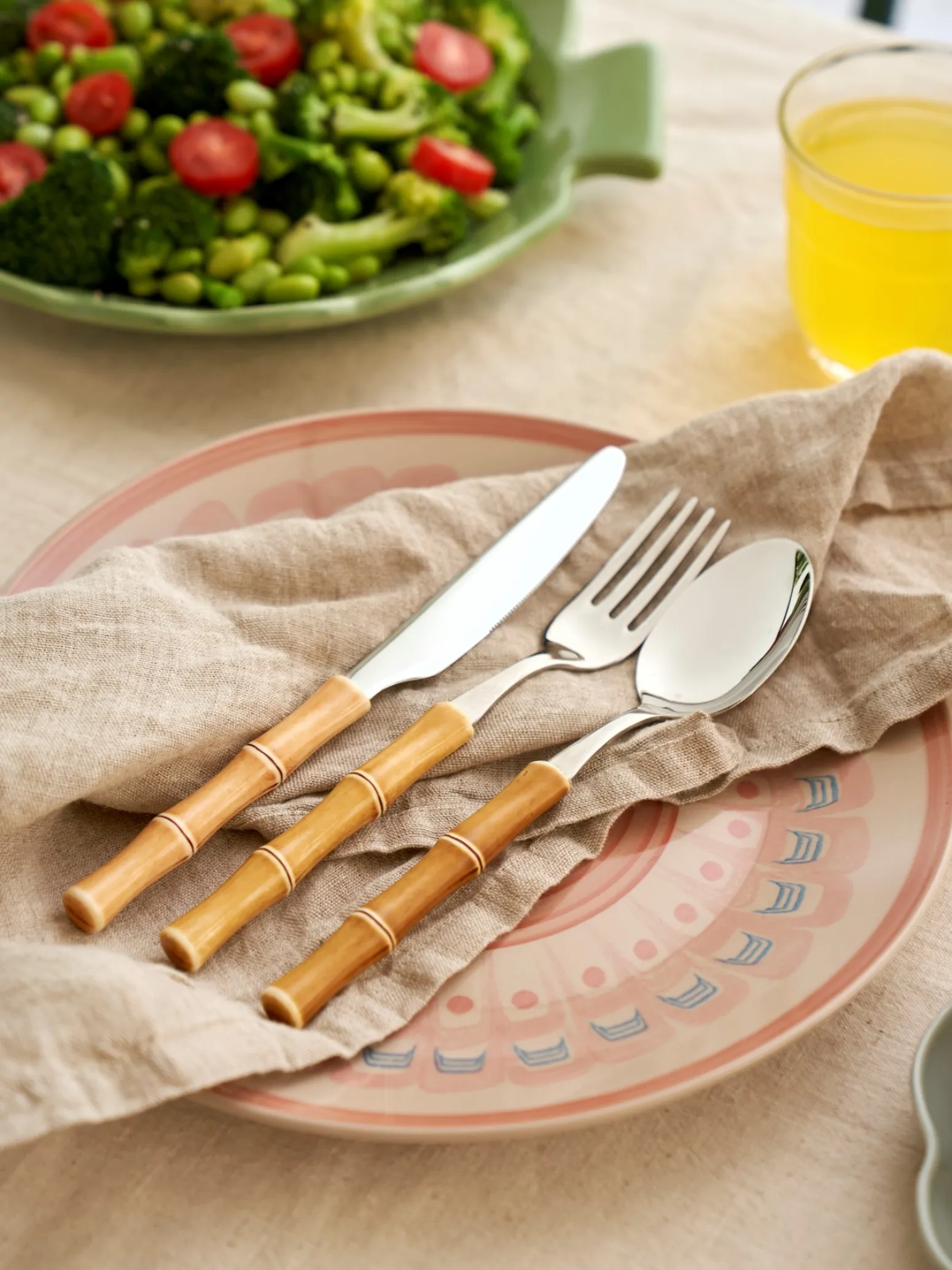 Søstrene Grene Schweiz Geschirr<Messer Bamboo
