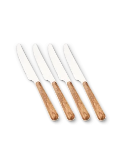 Søstrene Grene Schweiz Geschirr<Messerset Texture Legno