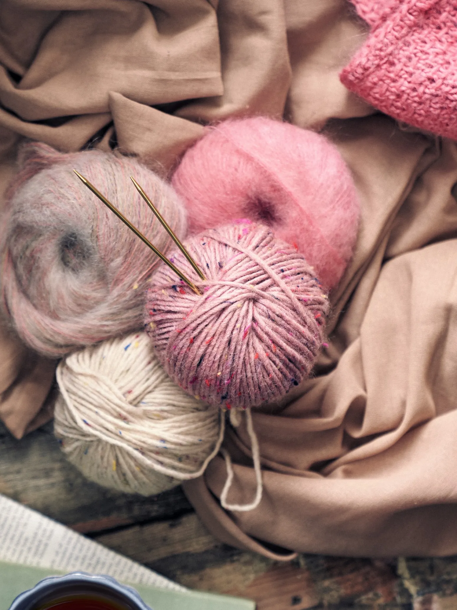 Søstrene Grene Schweiz Strickwolle<Mohair-Nylon-Garn