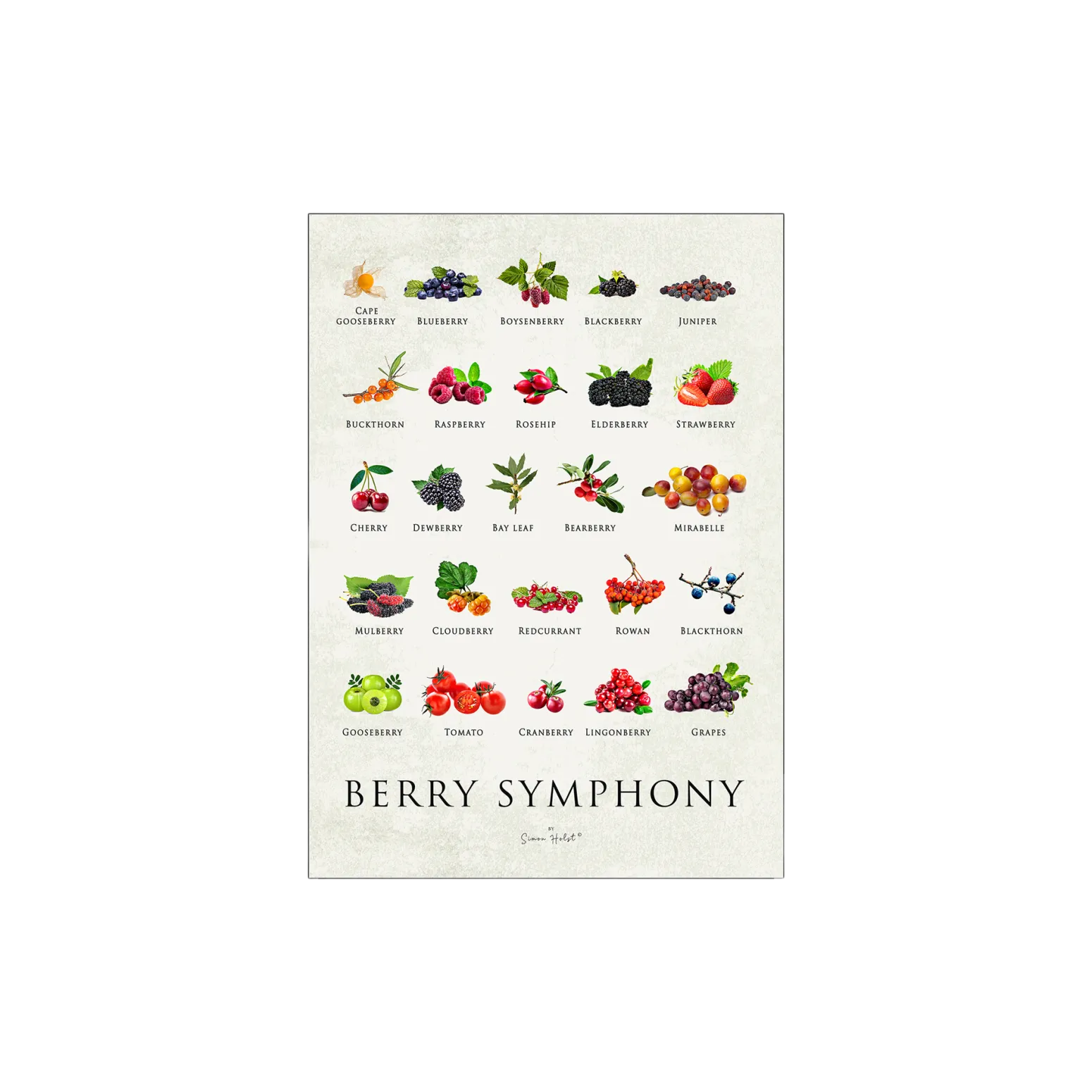 Søstrene Grene Schweiz Rahmen Und Poster<Poster Berry Symphony 50 X 70