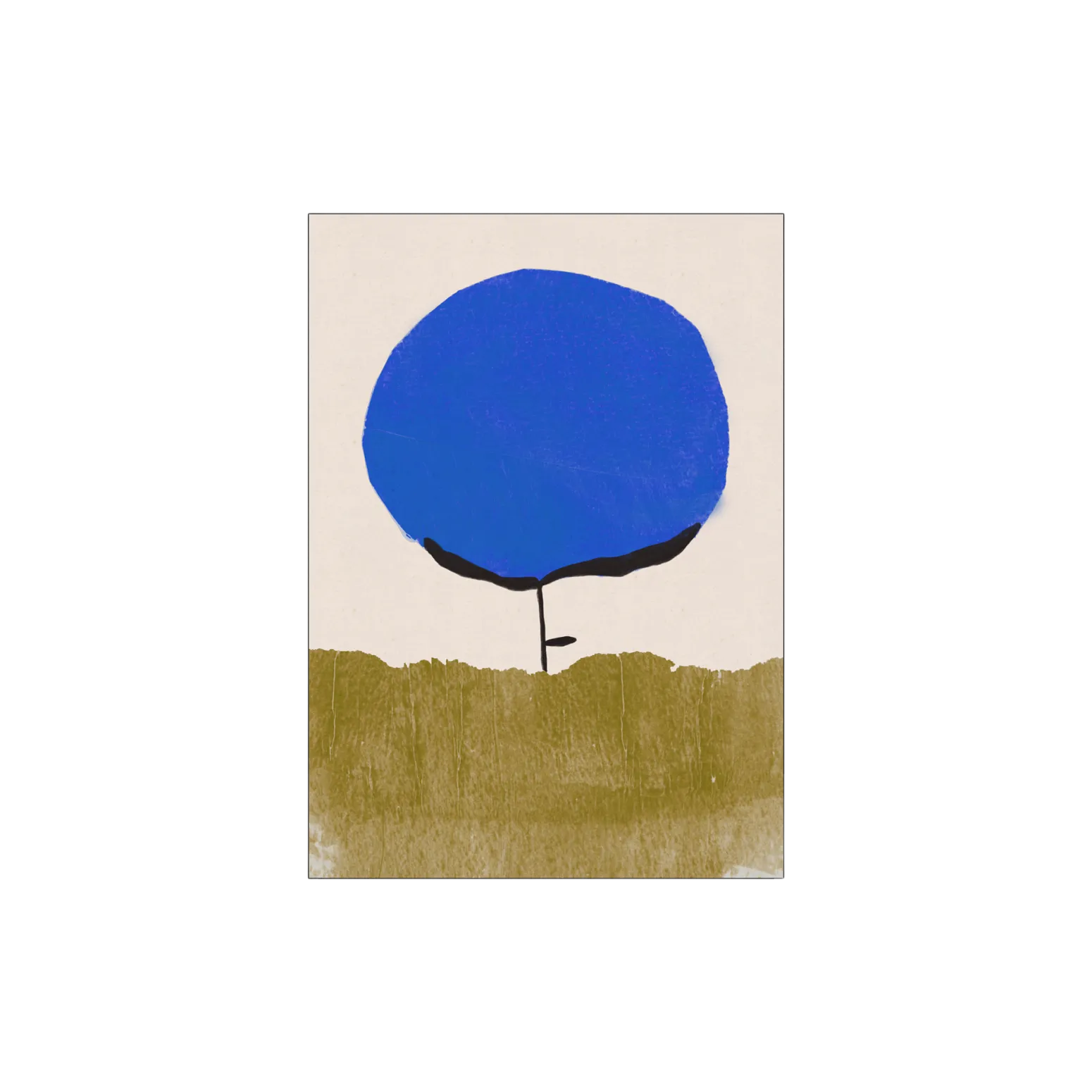 Søstrene Grene Schweiz Rahmen Und Poster<Poster Blue Flower A3