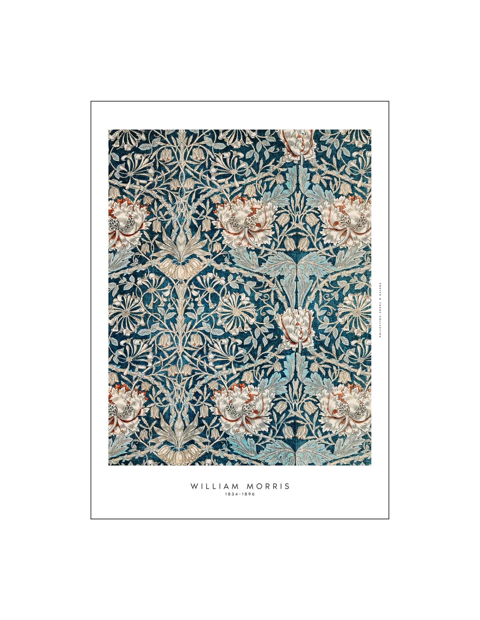 Søstrene Grene Schweiz Rahmen Und Poster<Poster Blue Flowers 40 X 50