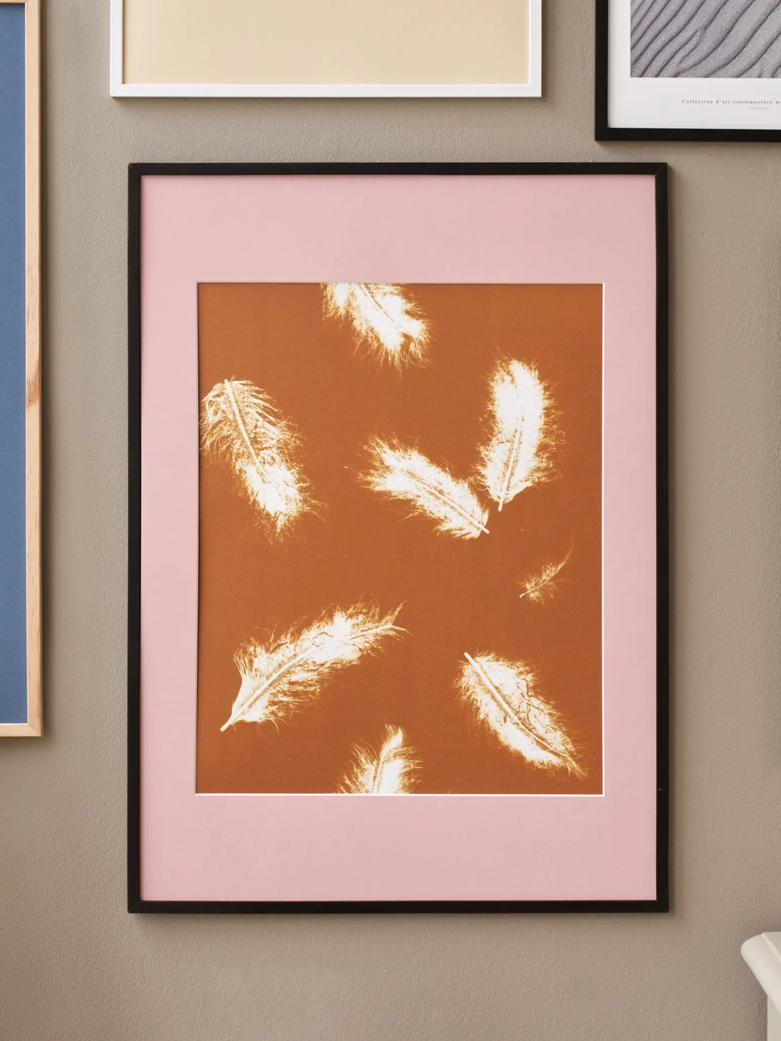 Søstrene Grene Schweiz Rahmen Und Poster<Poster Feather Dark Mustard 40 X 50