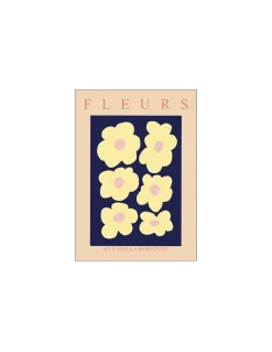 Søstrene Grene Schweiz Rahmen Und Poster<Poster Fleurs A4