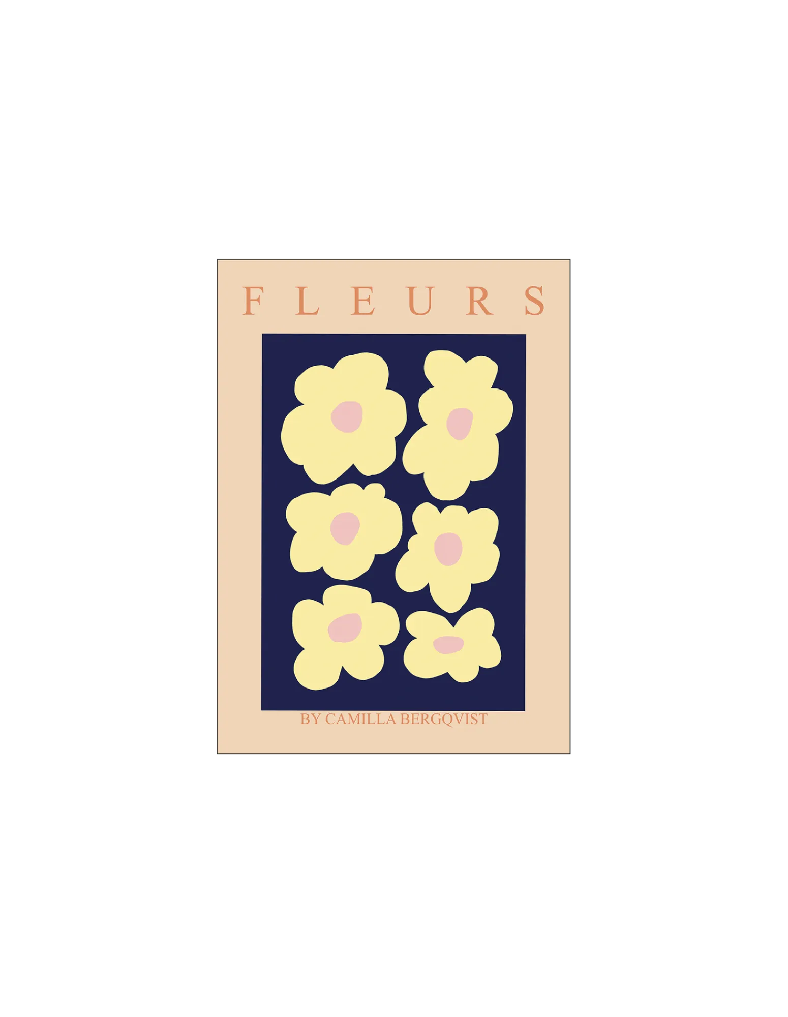Søstrene Grene Schweiz Rahmen Und Poster<Poster Fleurs A4