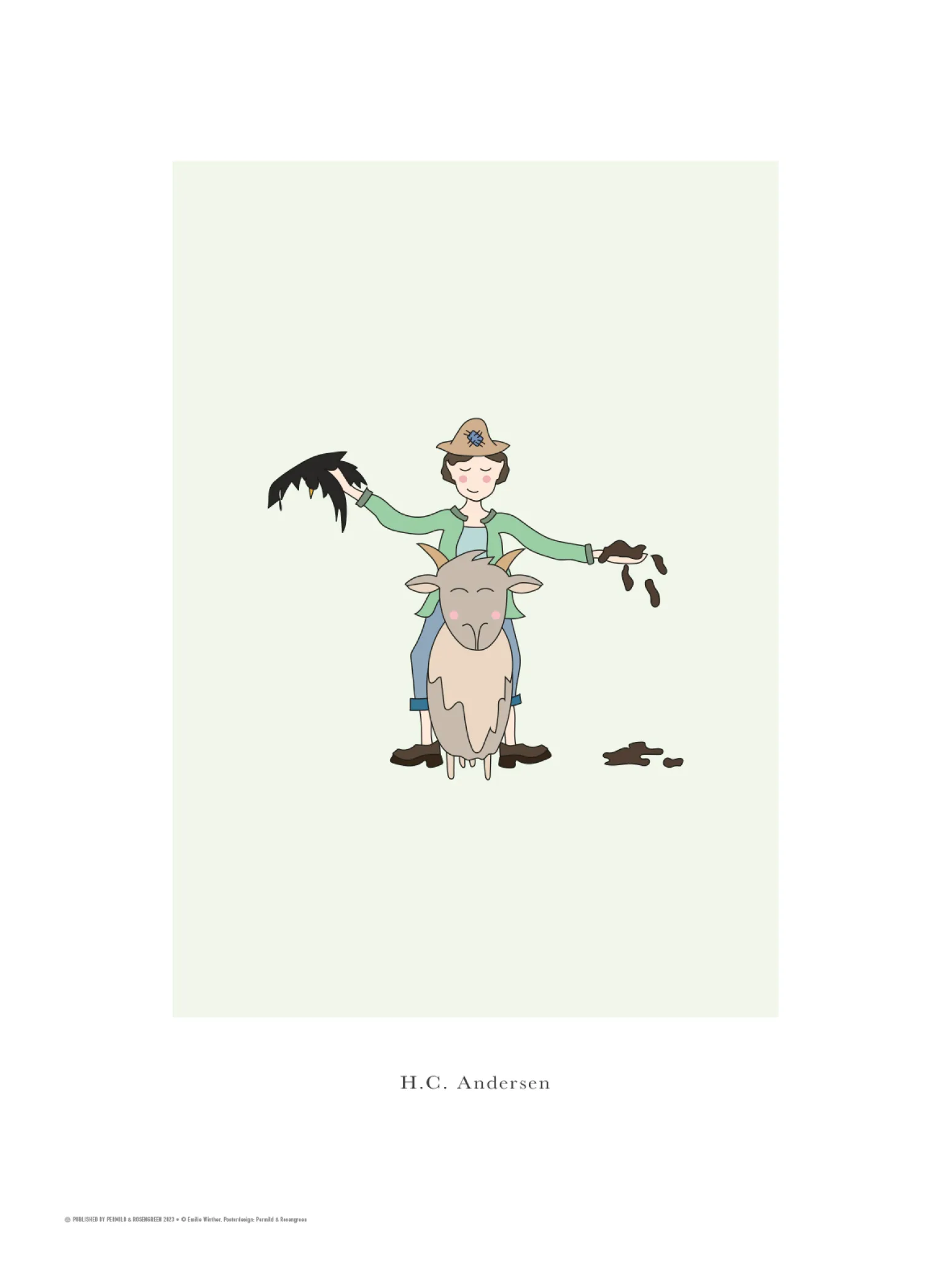 Kinder Søstrene Grene Schweiz Kinderinterieur<Poster Tölpel-Hans A3