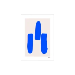 Søstrene Grene Schweiz Rahmen Und Poster<Poster Trois Lignes Bleues 40 X 50