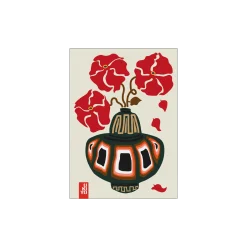 Søstrene Grene Schweiz Rahmen Und Poster<Poster Ukiyo Vase Flower Greige 50 X 70