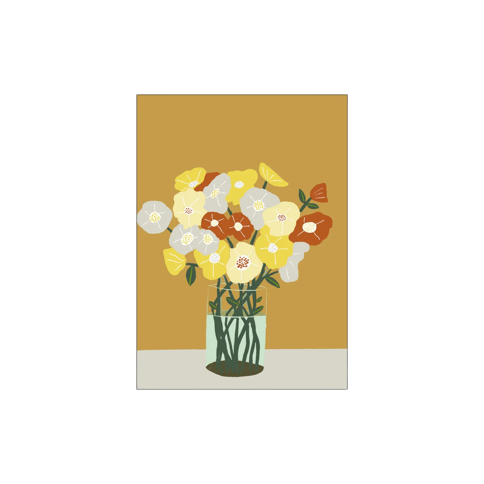 Søstrene Grene Schweiz Rahmen Und Poster<Poster Vase Of Flowers A3