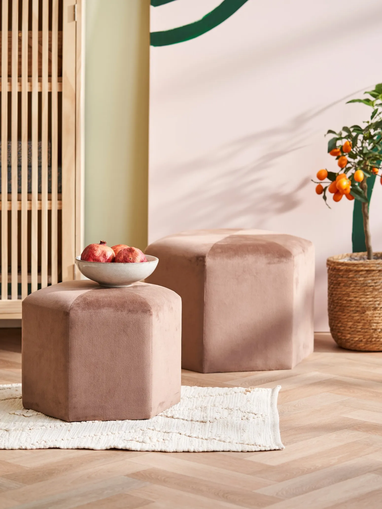 Søstrene Grene Schweiz Hocker<Samthocker