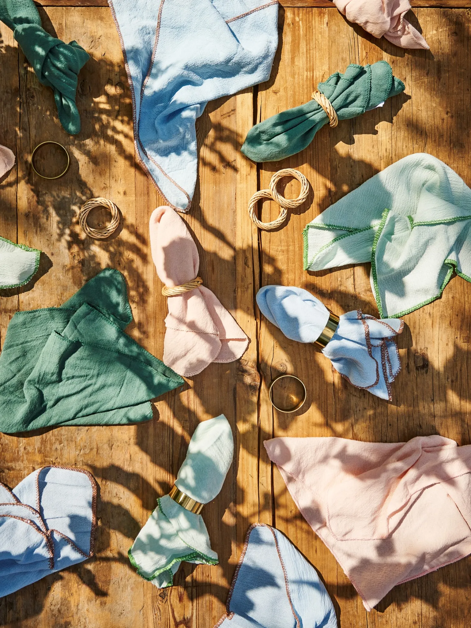 Søstrene Grene Schweiz Küchentextilien|Geschirr<Stoffservietten 4er-Pack