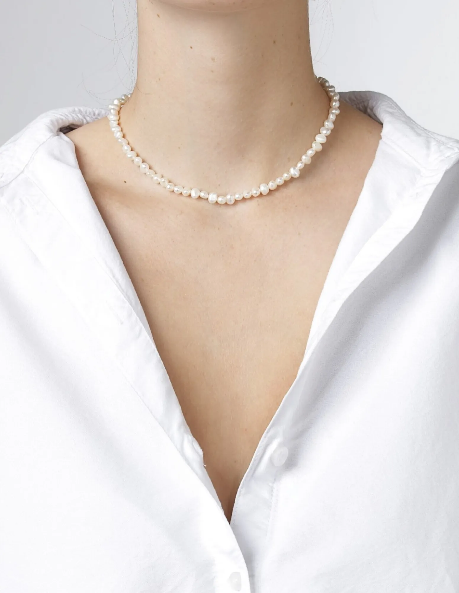 Søstrene Grene Schweiz Halsketten<Timeless Pearl Halskette