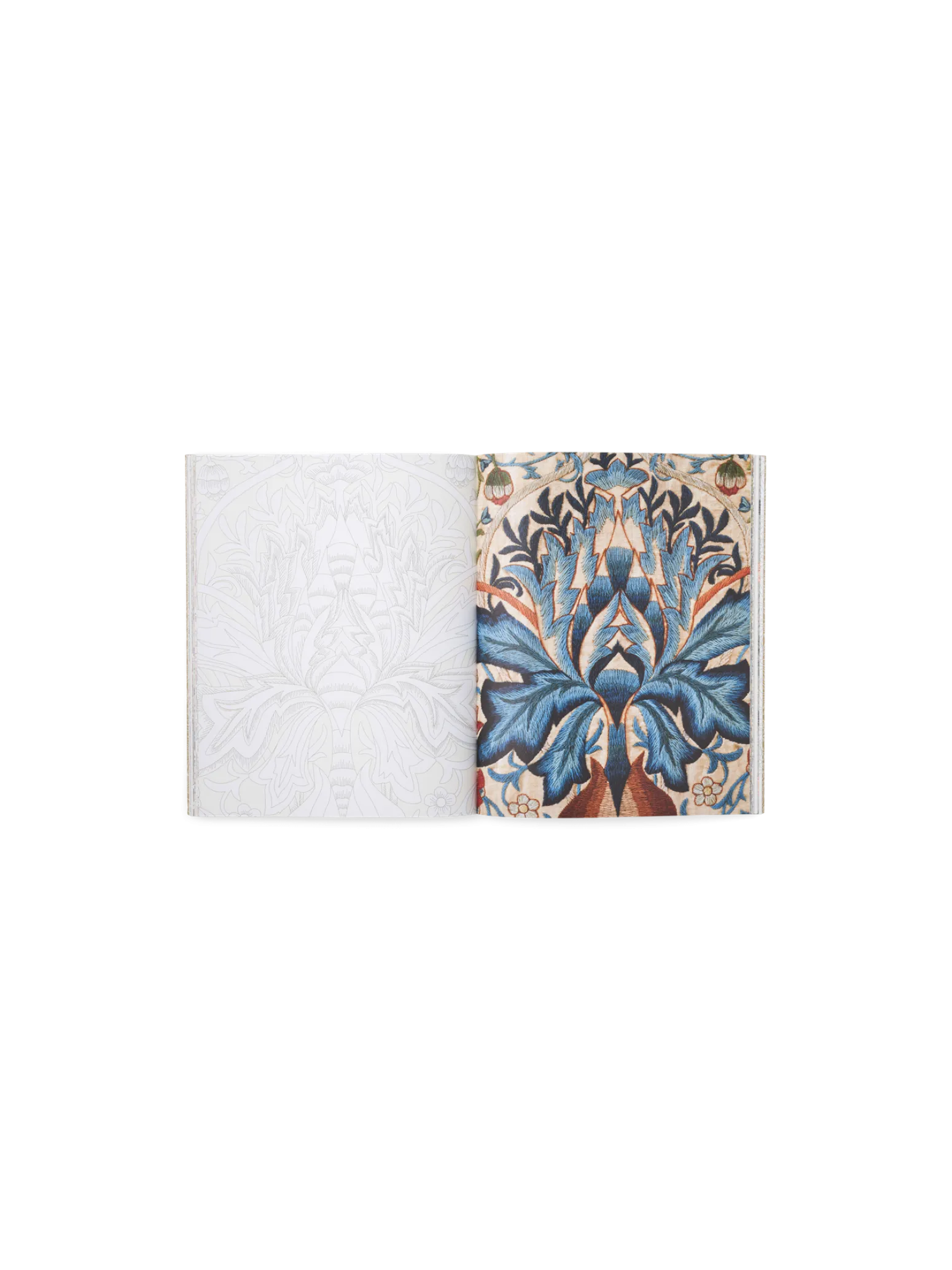 Søstrene Grene Schweiz Coffee Table Books<William Morris - An Arts & Crafts Colouring Book